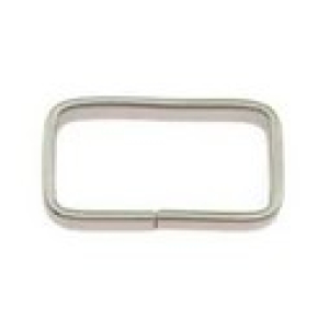 Loops 25 mm per 10 st. ietsje rond